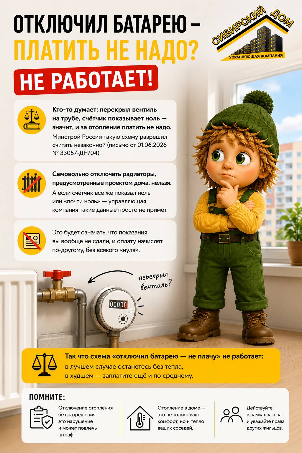 otklyuchil batareyu ne oplachivayu